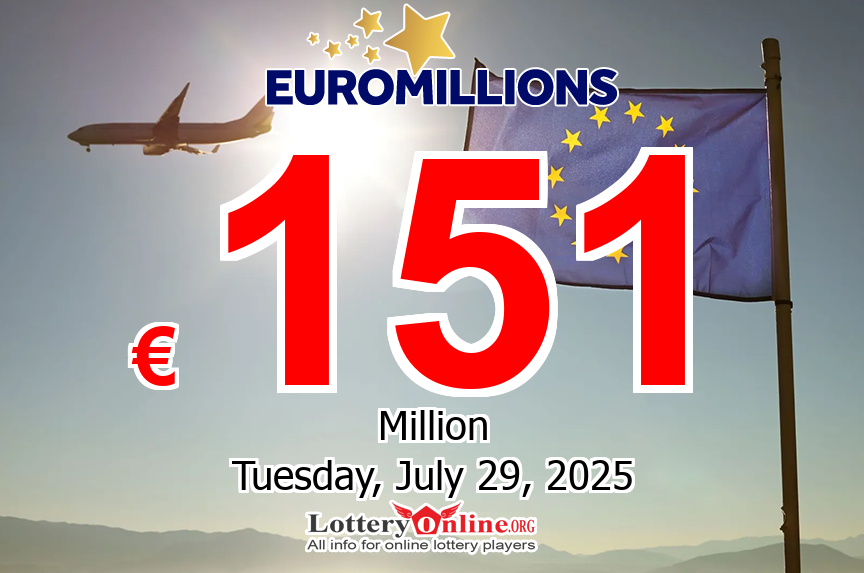 You win? €151 million EuroMillions jackpot up for grabs on Tuesday, July 29, 2025