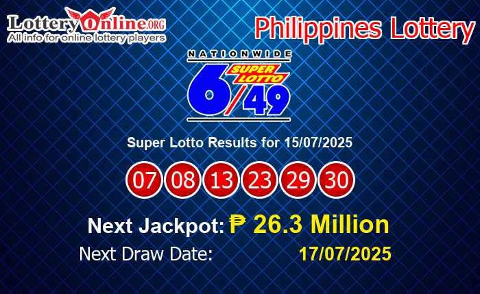 LatestSuper Lotto Results
