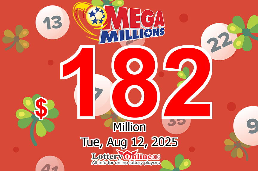 The result of Mega Millions on 08/08/25 – Jackpot spins to $182 million