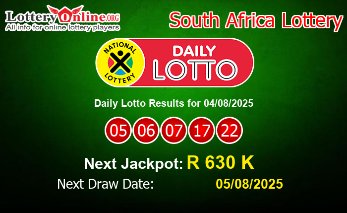 LatestDaily Lotto Results