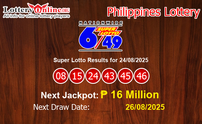 LatestSuper Lotto Results
