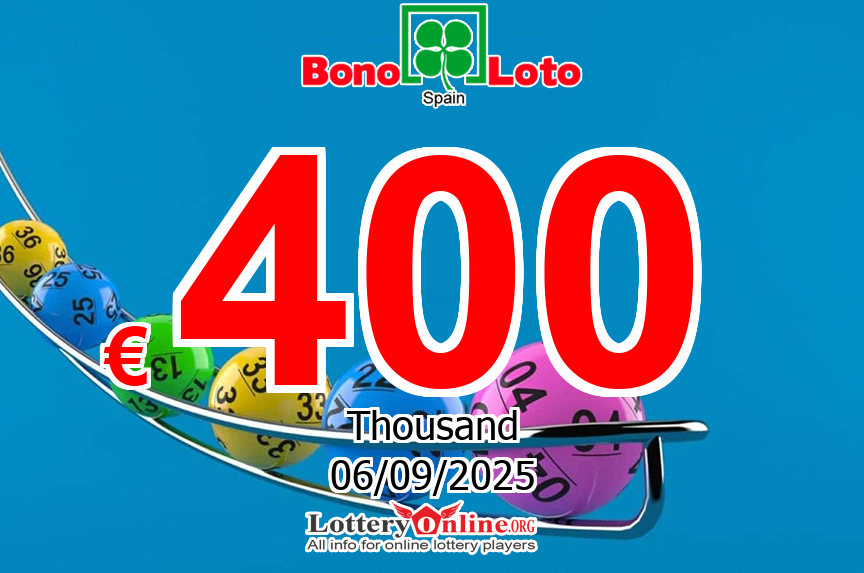 Result of BonoLoto on Sep. 5, 2025: Jackpot is € 400 K Euro now
