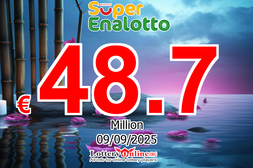 Lottery Fever – SuperEnalotto Jackpot Up To € 48.7 Million Euro this Tuesday, September 9, 2025