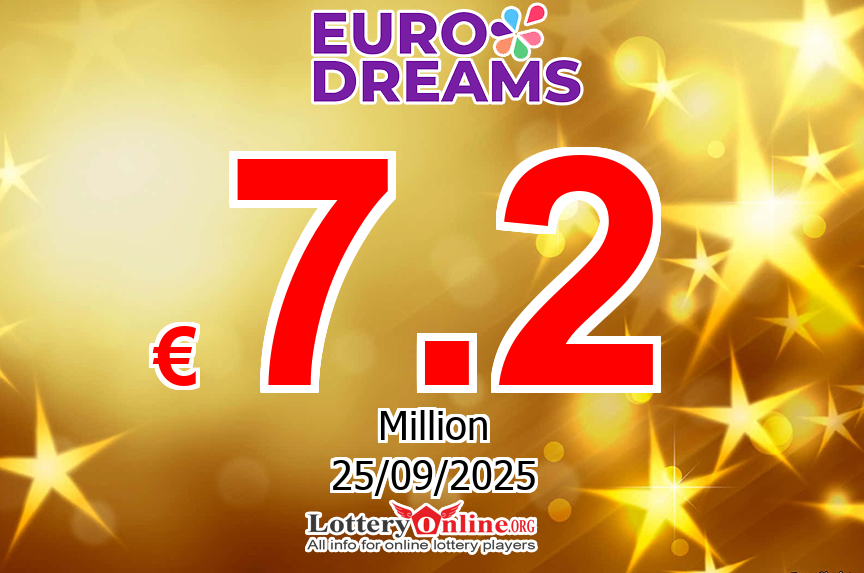 EuroDreams results for 09/22/25: Jackpot stands at € 7.2 Million Euro