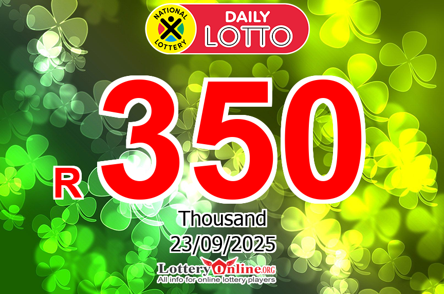 Here are the winning numbers for Monday’s Daily Lotto drawing (09/22/25)