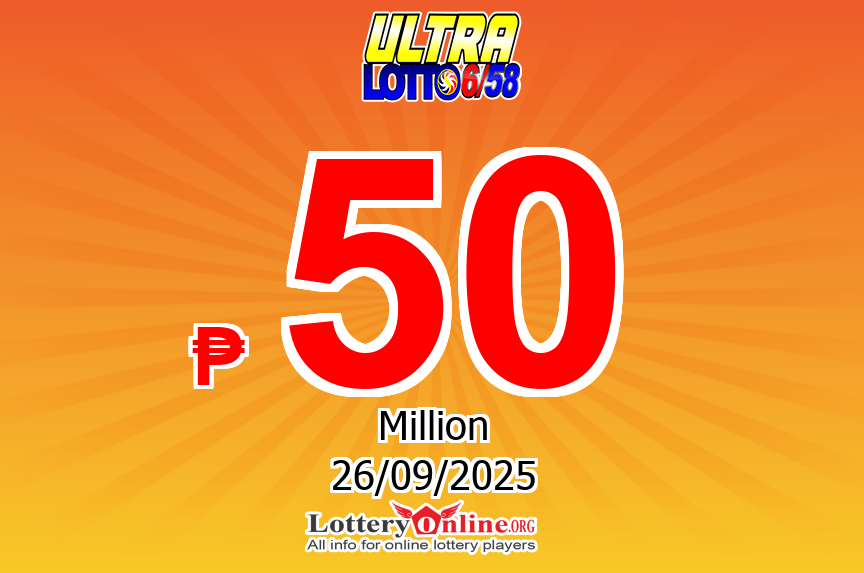 Ultra Lotto results for 09/23/25: Jackpot is ₱ 50 Million PHP now