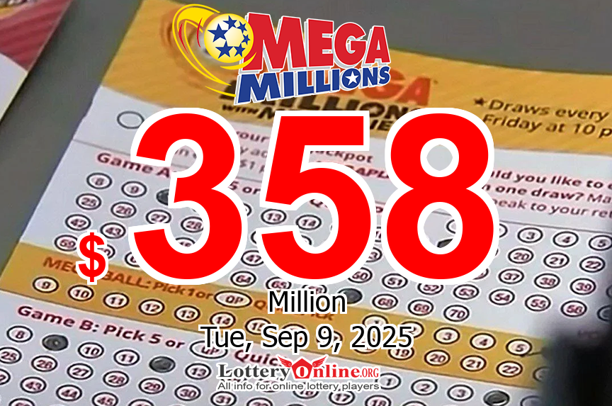 Mega Millions results for Sep. 5, 2025: Jackpot stands at $358 million