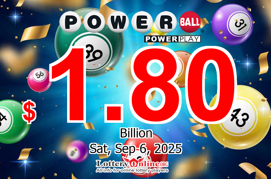 Powerball Numbers for 09/03/25, Wednesday Jackpot Was $1.40 Billion