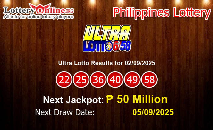 LatestUltra Lotto Results