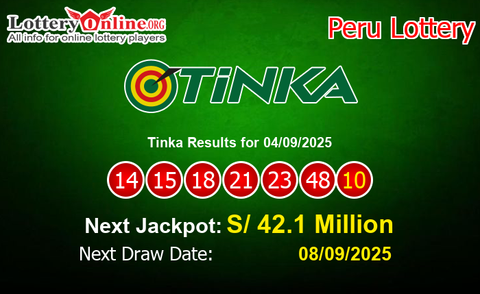 LatestTinka Results