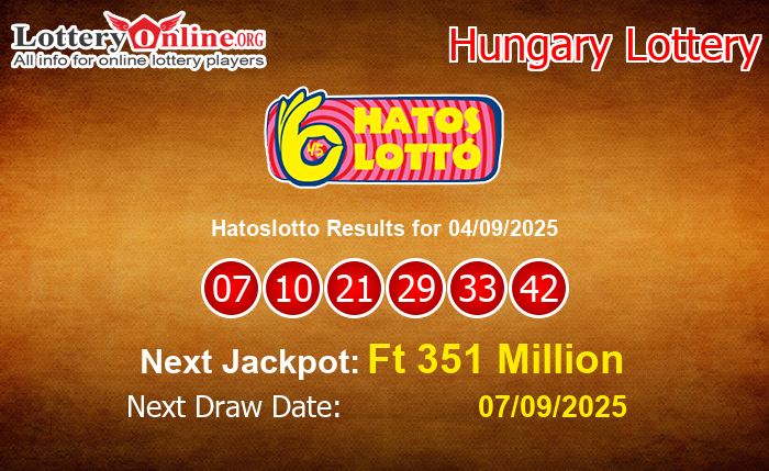 LatestHatoslotto Results