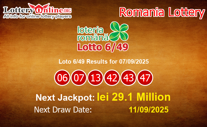 LatestLoto 6/49 Results