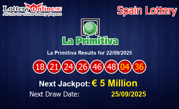 LatestLa Primitiva Results