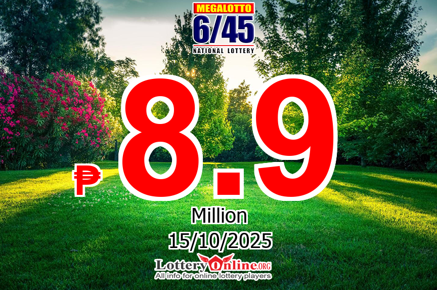 ₱ 9 Million PHP Mega Lotto jackpot found out the owner on Oct. 13, 2025