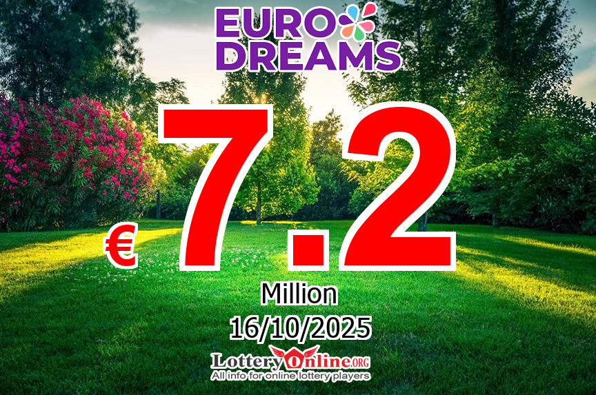 The result of EuroDreams lottery of Europe on Oct. 13, 2025