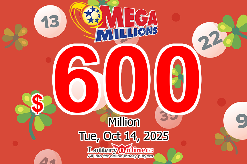 Winning Mega Millions lottery numbers for Fri, Oct 10, 2025; jackpot $575 million