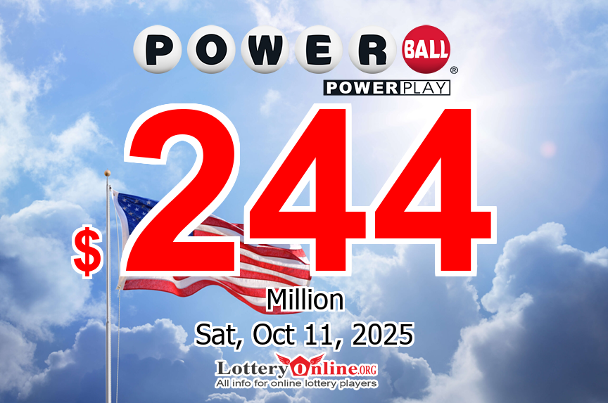 Who will win the next $244 million Powerball jackpot on Oct. 11, 2025?
