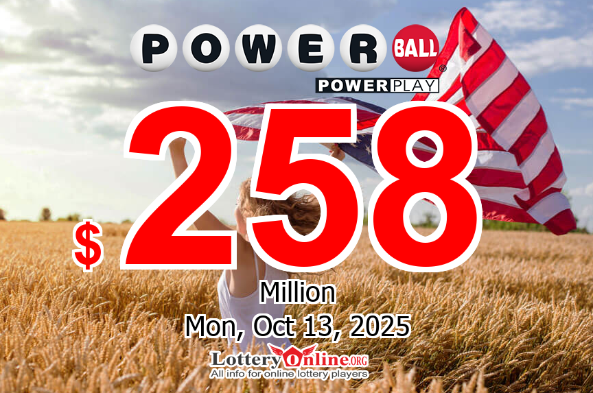 Powerball results for Oct. 11, 2025: Jackpot stands at $258 million