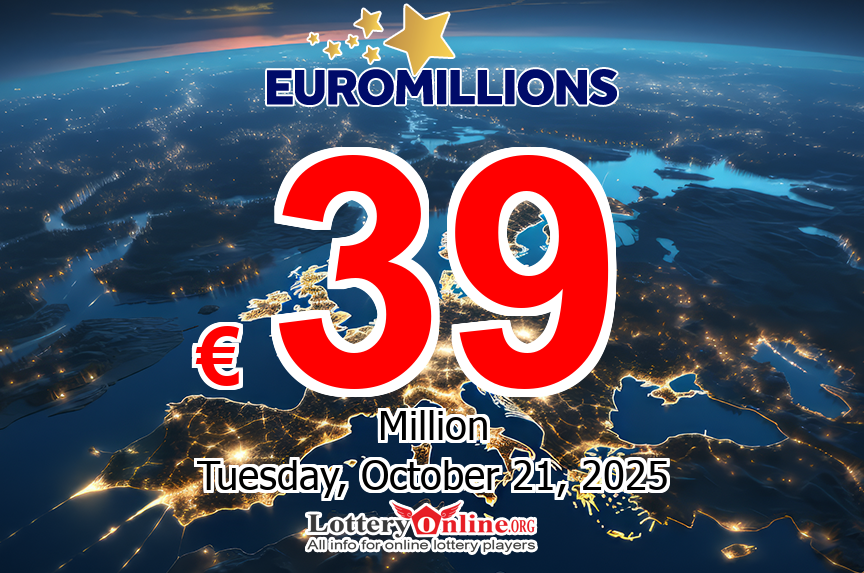 EuroMillions results for 10/17/25; Jackpot swells to €39 million