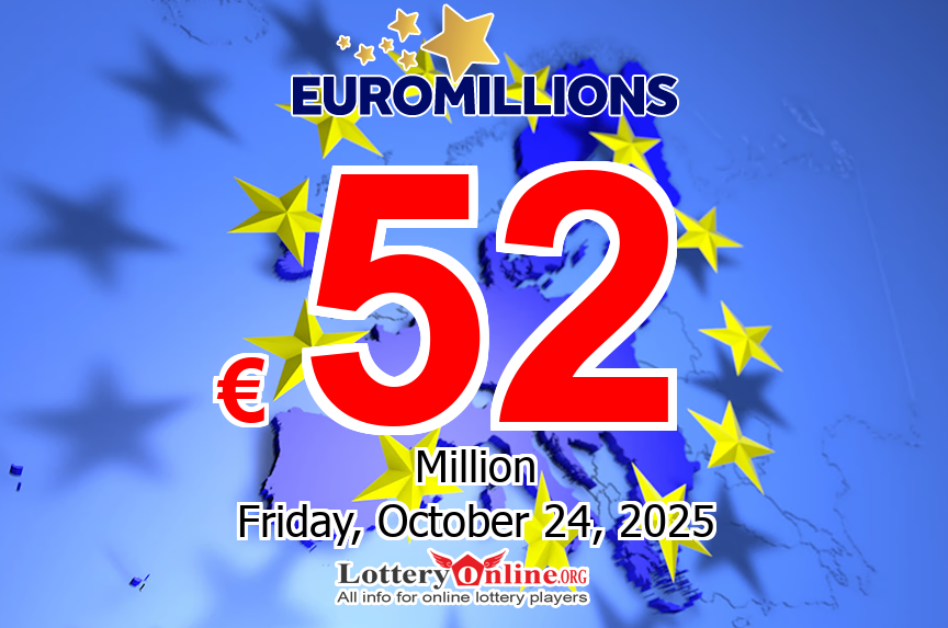 No Winner Tuesday, October 21, 2025 – EuroMillions Jackpot Rise To €52 million