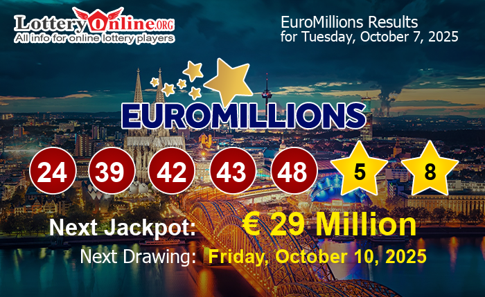 EuroMillions Winning Numbers