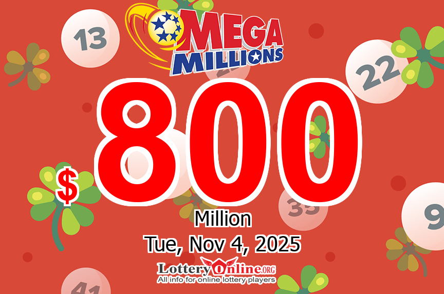 Mega Millions jackpot tops $800 million for Tuesday, November 4, 2025 drawing