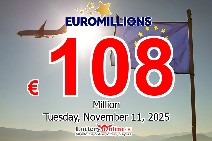 4 second prizes belonged EuroMillions players on Nov. 7, 2025 – Jackpot is €108 million now