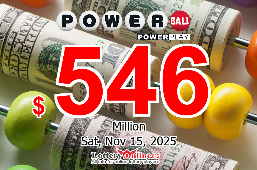 11/12/25: Two lucky players win million dollar prizes; Powerball jackpot is $546 million