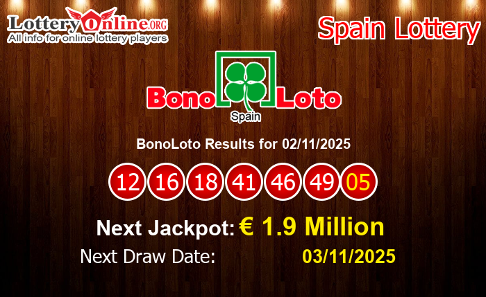 LatestBonoLoto Results