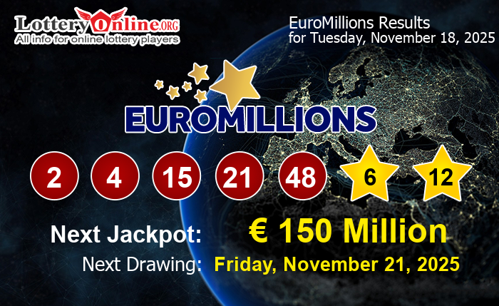 EuroMillions Winning Numbers