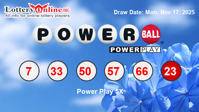 Powerball Winning Numbers