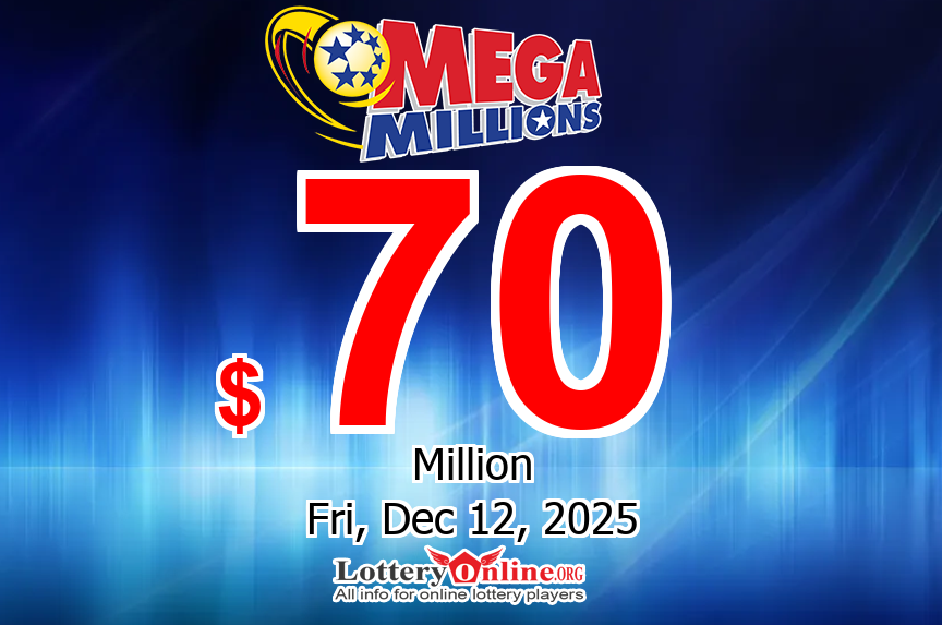 Mega Millions rolls over to $70 million for Dec. 12, 2025