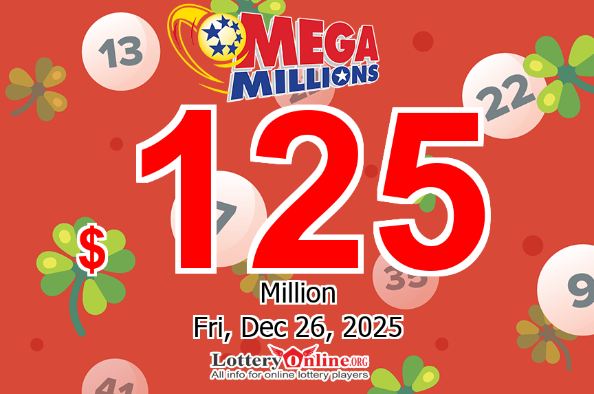 Mega Millions results of Tue, Dec 23, 2025: Jackpot raises to $125 million