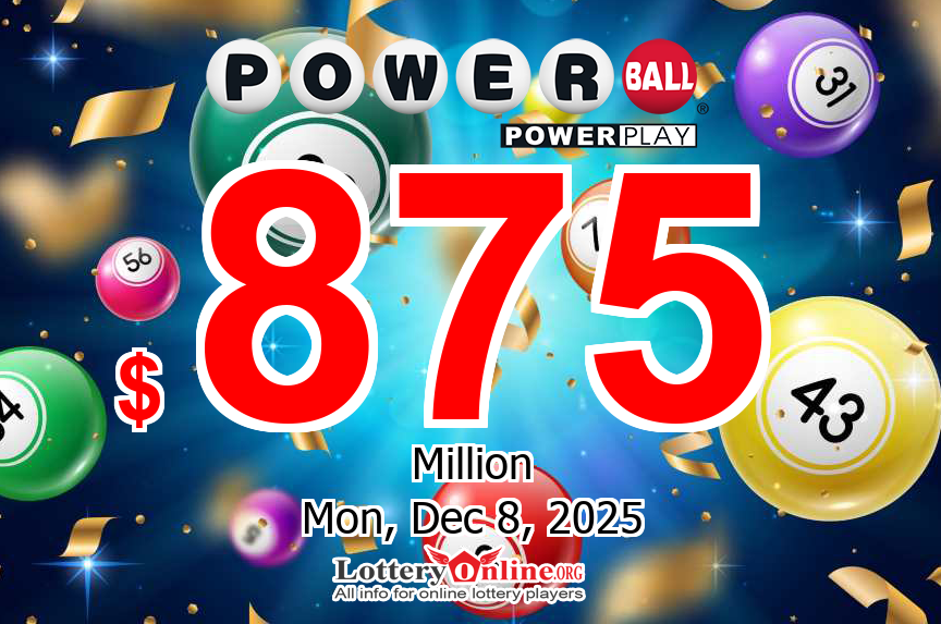 Powerball results for Dec. 6, 2025: Powerball jackpot hits $875 million