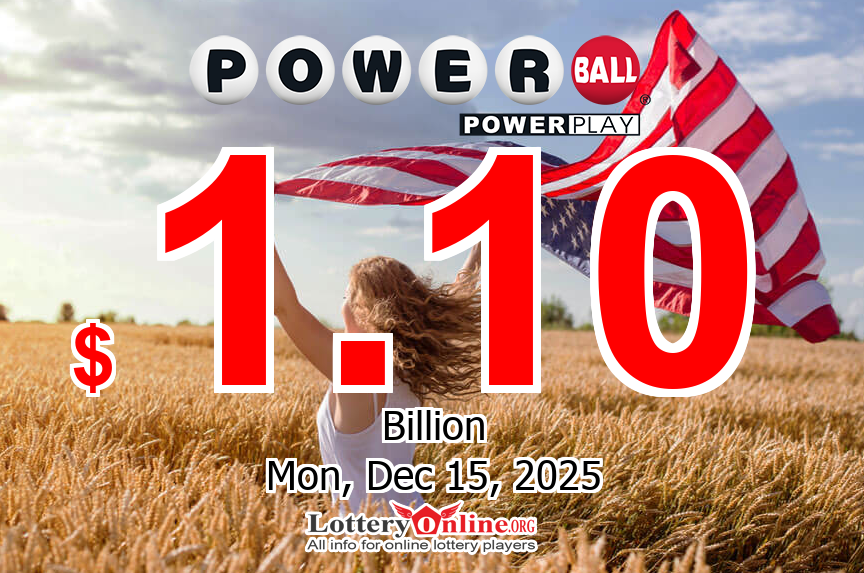 Powerball Jackpot Grows To $1.10B for Dec. 15, 2025, Becomes 6th Largest Prize
