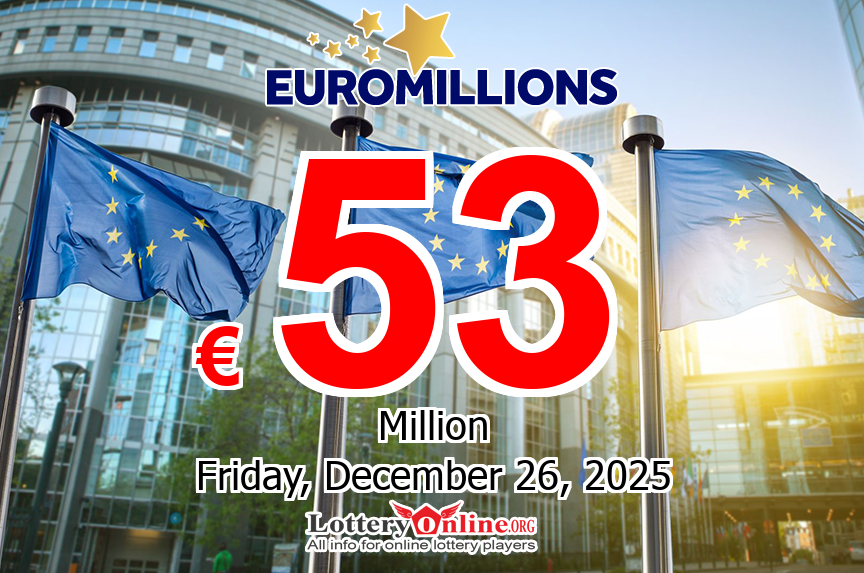 No Winner Tuesday, December 23, 2025 – EuroMillions Jackpot Rise To €53 million