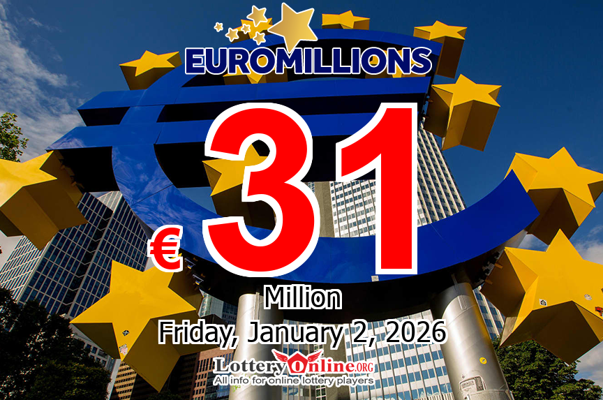 EuroMillions results of Tue, Dec 30, 2025: Jackpot raises to €31 million