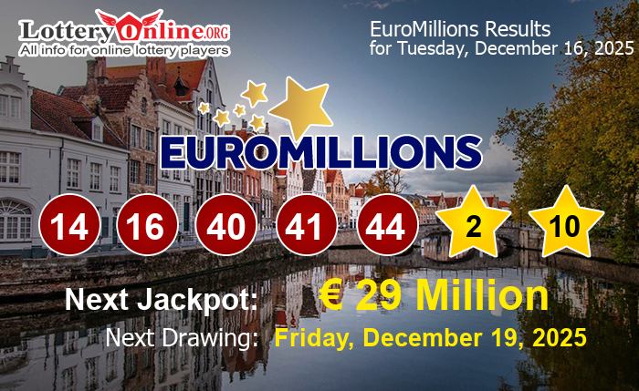 EuroMillions Winning Numbers