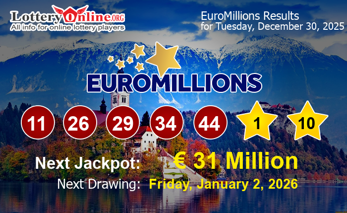EuroMillions Winning Numbers