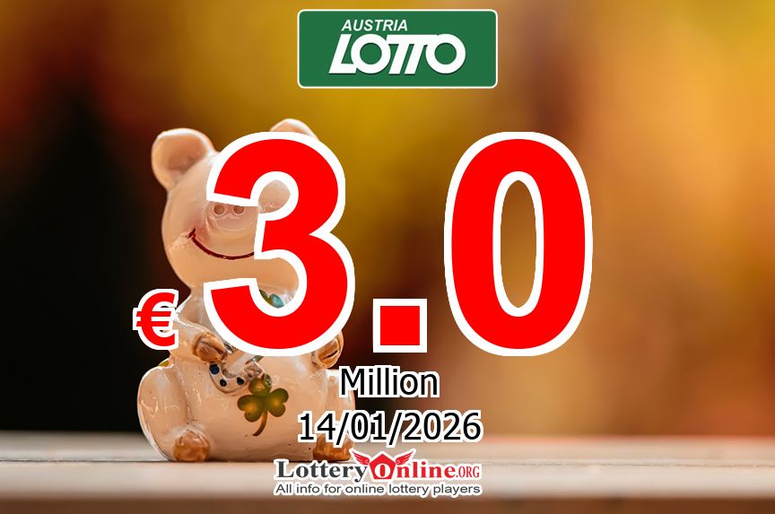 Result of Lotto on Jan. 11, 2026: Jackpot is € 3 Million Euro now
