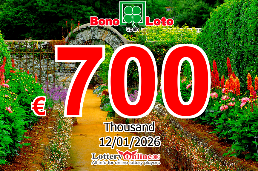 Results of Jan. 11, 2026 – Now, BonoLoto jackpot is € 700 K Euro