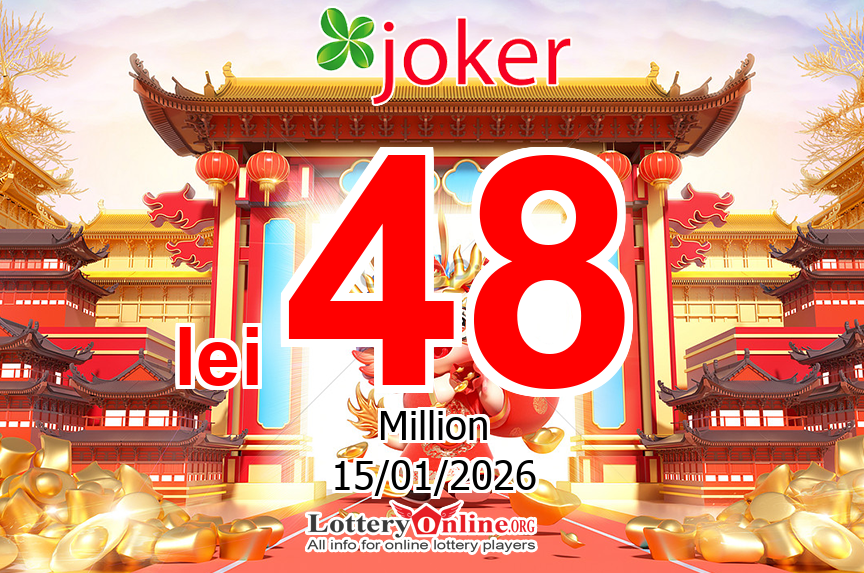 Results of Jan. 11, 2026 – Now, Joker jackpot is lei 48 Million RON