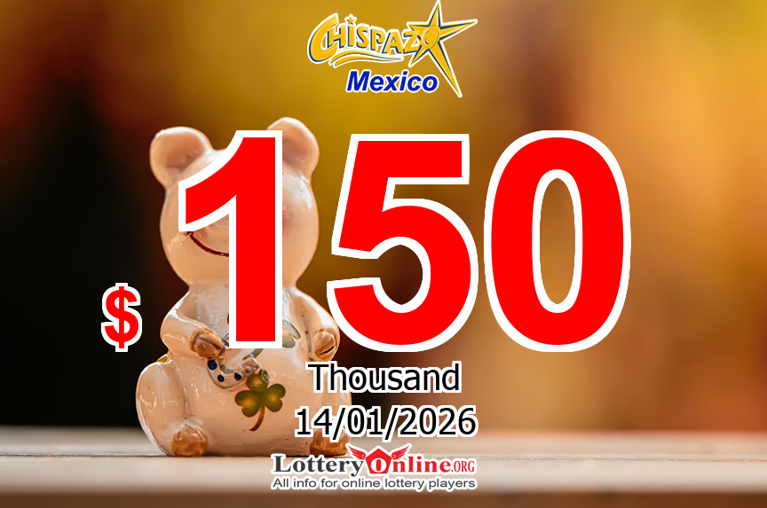 Chispa Boom jackpot jumps to $ 150 K MXN on Jan. 14, 2026