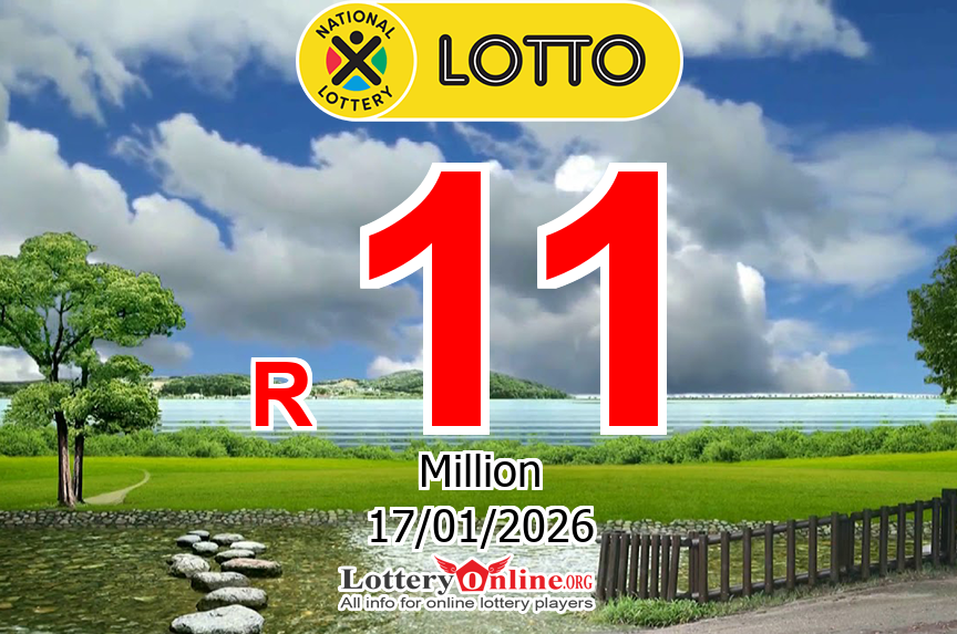 Lotto results for 01/14/26: Jackpot is R 11 Million ZAR now