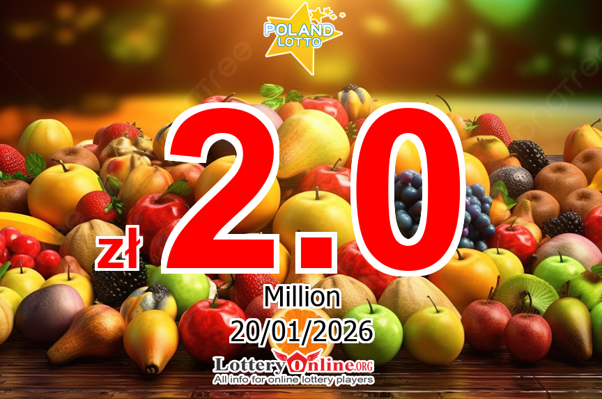 Lotto results for 01/17/26: Jackpot stands at zł 2 Million PLN