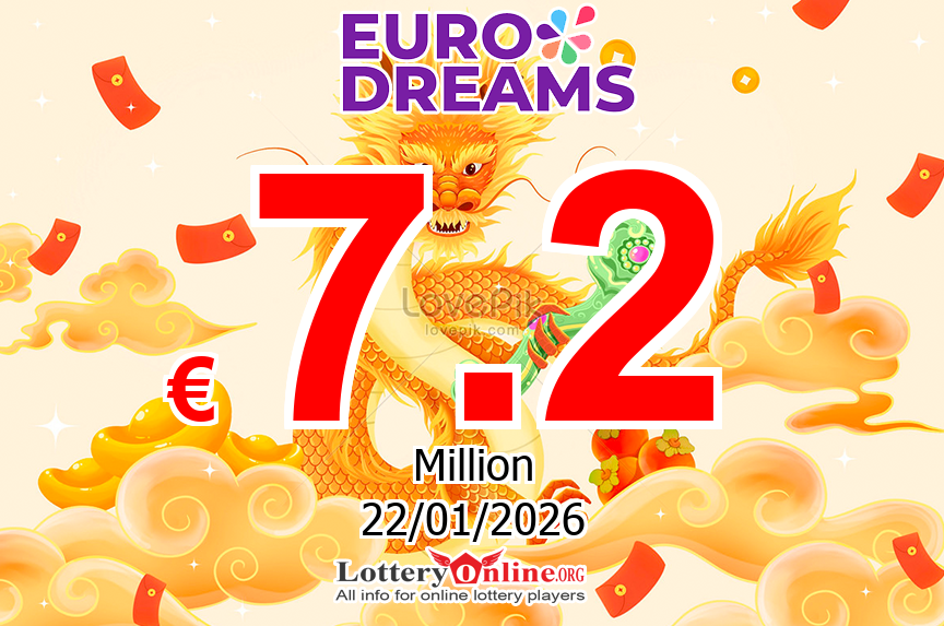 The result of EuroDreams lottery of Europe on Jan. 19, 2026