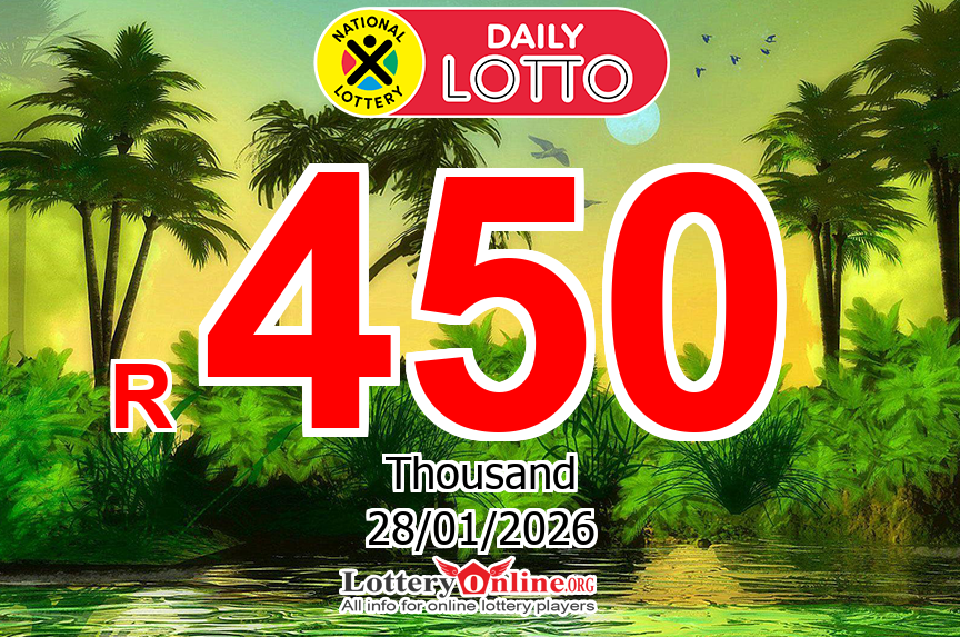 Daily Lotto Results for 01/27/26: The R 500 K ZAR Daily Lotto winner has been found
