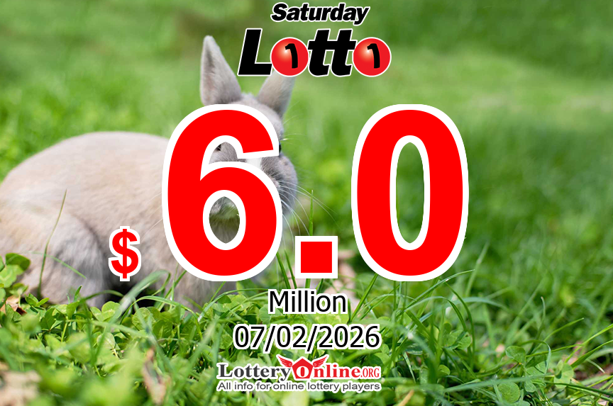 The result of Saturday Lotto of Australia on Sat, Jan 31, 2026