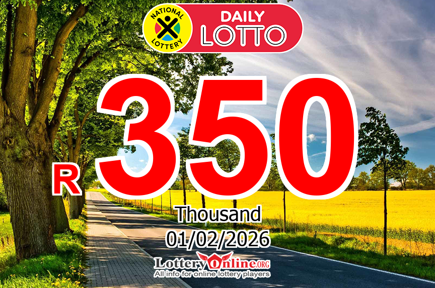 Daily Lotto Draw Results – Sat, Jan 31, 2026: Great! R 450 K ZAR of Daily Lotto found out the owner