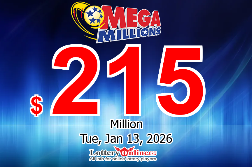 No Winner Friday, January 9, 2026 – Mega Millions Jackpot Rise To $215 million